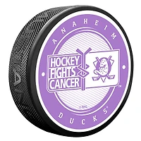 Anaheim Ducks Hockey Fights Cancer Puck