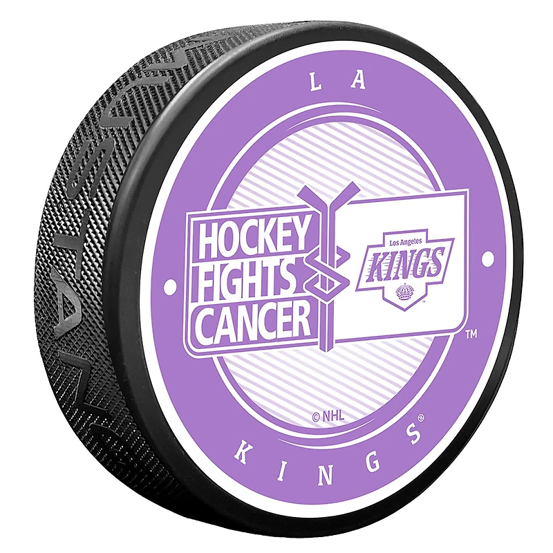 Los Angeles Kings Hockey Fights Cancer Puck