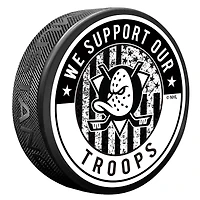 Anaheim Ducks Military Appreciation Puck