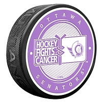 Ottawa Senators Hockey Fights Cancer Puck