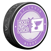 St. Louis Blues Hockey Fights Cancer Puck