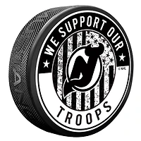New Jersey Devils Military Appreciation Puck