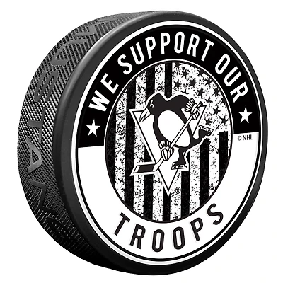 Pittsburgh Penguins Military Appreciation Puck