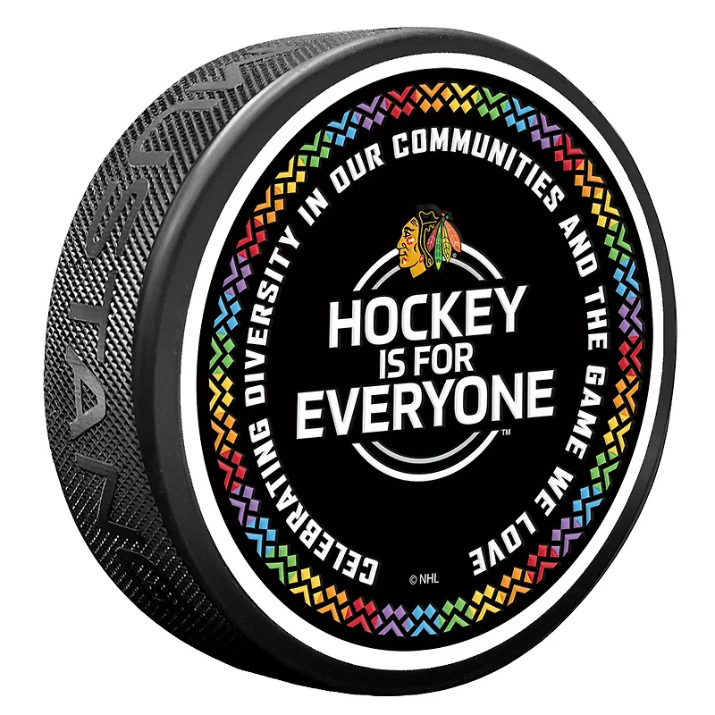 Chicago Blackhawks Hockey Is For Everyone Puck