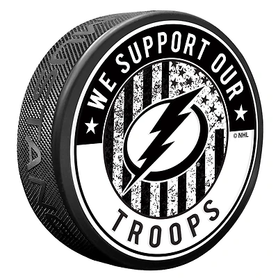 Tampa Bay Lightning Military Appreciation Puck
