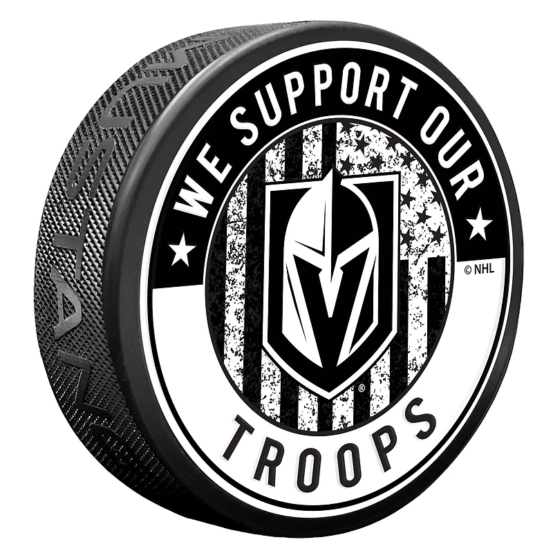 Vegas Golden Knights Military Appreciation Puck