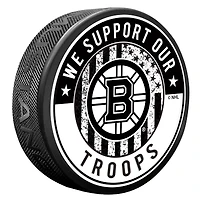 Boston Bruins Military Appreciation Puck