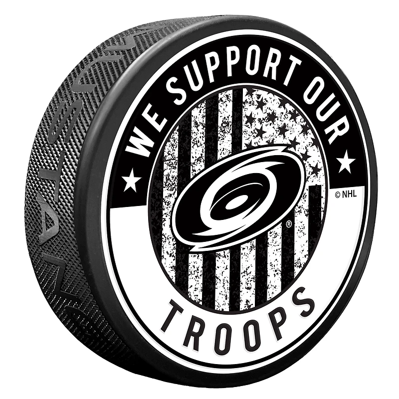 Carolina Hurricanes Military Appreciation Puck
