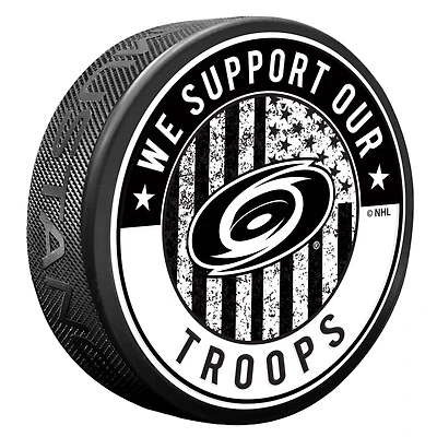 Carolina Hurricanes Military Appreciation Puck