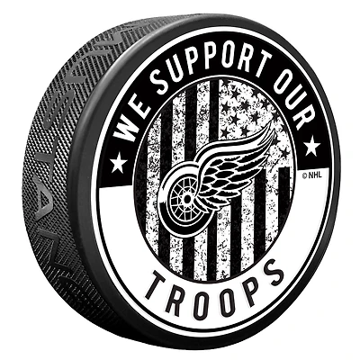 Detroit Red Wings Military Appreciation Puck