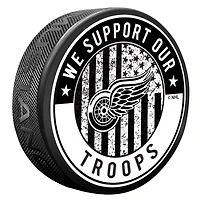 Detroit Red Wings Military Appreciation Puck