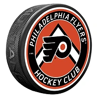Philadelphia Flyers Chevron Banner Puck