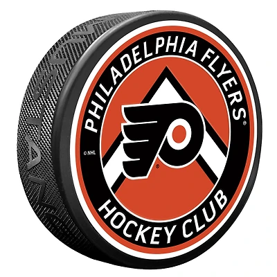 Philadelphia Flyers Chevron Banner Puck