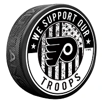 Philadelphia Flyers Military Appreciation Puck