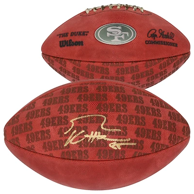 George Kittle San Francisco 49ers Autographed Wilson Football