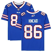 Dalton Kincaid Buffalo Bills Autographed Blue Nike Limited Jersey with "Bills Mafia!" Inscription