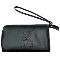 Black Appalachian State Mountaineers Cell Phone Wristlet Wallet