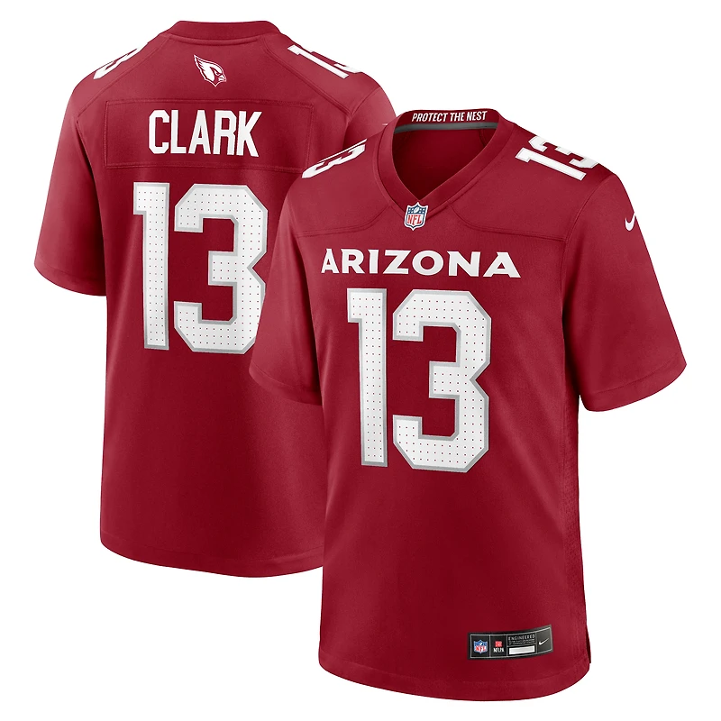 Men's Nike Kei'Trel Clark  Cardinal Arizona Cardinals  Game Jersey