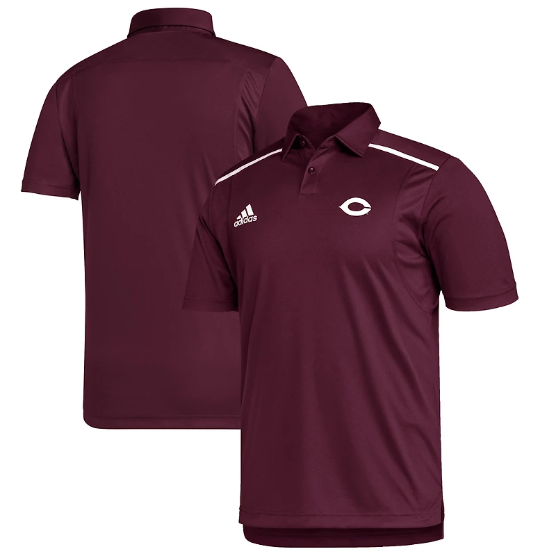 Men's adidas Maroon UChicago Maroons Team Issue Polo