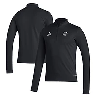 Men's adidas Black Texas A&M Aggies Entrada 22 Training Quarter-Zip Pullover Top