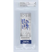 Bryce Harper Philadelphia Phillies Autographed Ticket with "200th HR" and "1000th Hit" Inscriptions - BAS Authenticated Graded 8/10