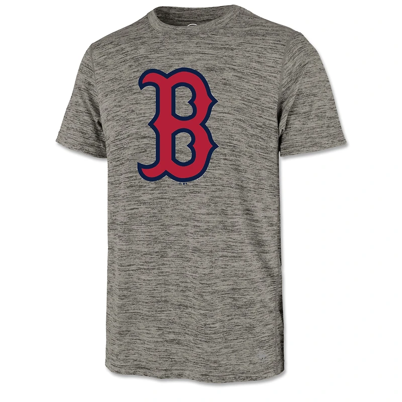Men's '47  Gray Boston Red Sox Impact B Logo T-Shirt