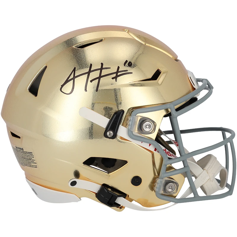 Sam Hartman Notre Dame Fighting Irish Autographed Riddell Speed Flex Authentic Helmet