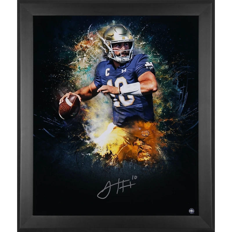 Sam Hartman Notre Dame Fighting Irish Autographed 20" x 24" In Focus Photograph