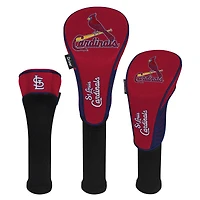 WinCraft St. Louis Cardinals Three-Pack Golf Club Headcover Set