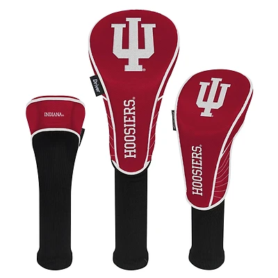 WinCraft Indiana Hoosiers Three-Pack Golf Club Headcover Set