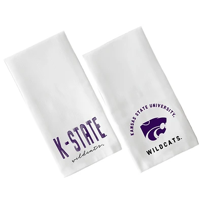 Little Birdie  Kansas State Wildcats Two-Pack Tea Towel Set