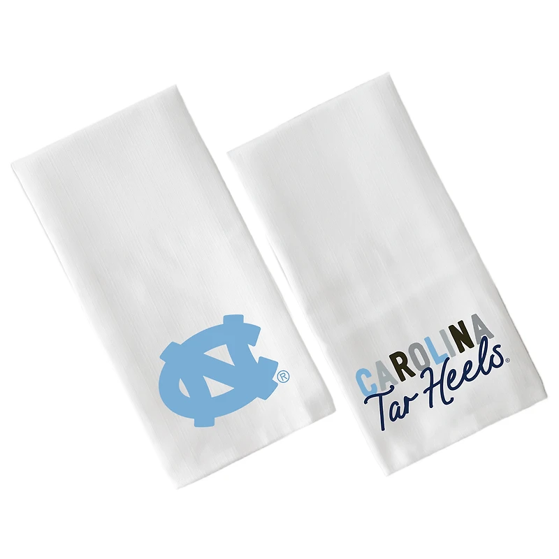 Little Birdie  North Carolina Tar Heels Two-Pack Tea Towel Set
