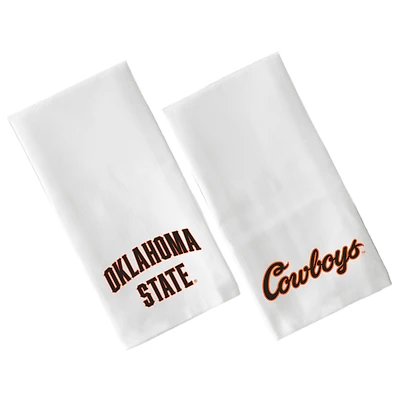 Little Birdie  Oklahoma State Cowboys Two-Pack Tea Towel Set