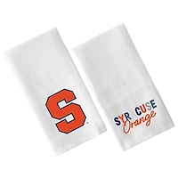 Little Birdie  Syracuse Orange Two-Pack Tea Towel Set