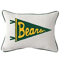 Baylor Bears Pennant Rectangular Piped Pillow
