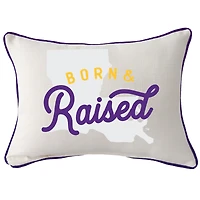 LSU Tigers  Rectangular Piped Pillow