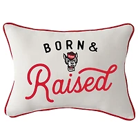 NC State Wolfpack  Rectangular Piped Pillow