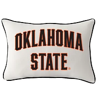 Oklahoma State Cowboys Logo Rectangular Piped Pillow