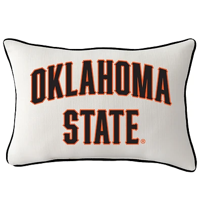 Oklahoma State Cowboys Logo Rectangular Piped Pillow