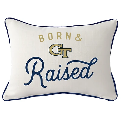 Georgia Tech Yellow Jackets  Rectangular Piped Pillow