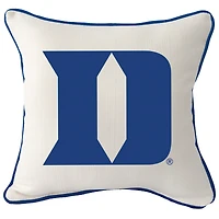 Duke Blue Devils Logo Square Piped Pillow