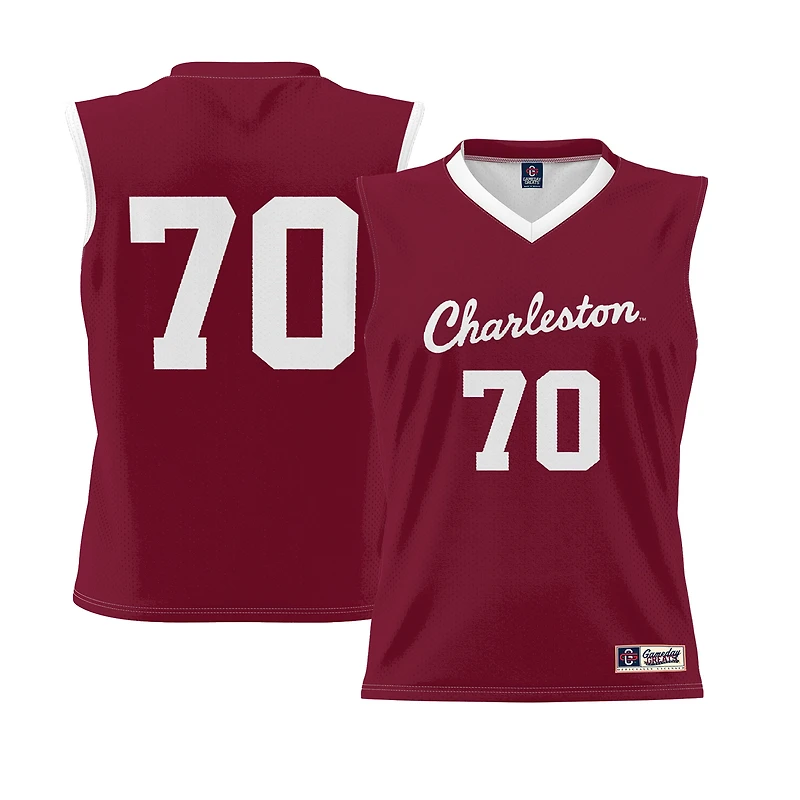 Unisex GameDay Greats #70 Crimson Charleston Cougars Lightweight Basketball Jersey