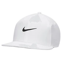 Unisex Nike White Swoosh Pro Performance Snapback Hat