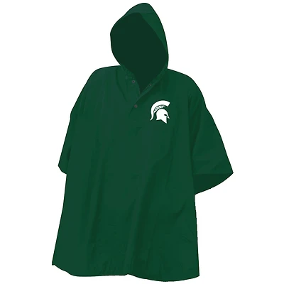 Michigan State Spartans Stadium Rain Poncho