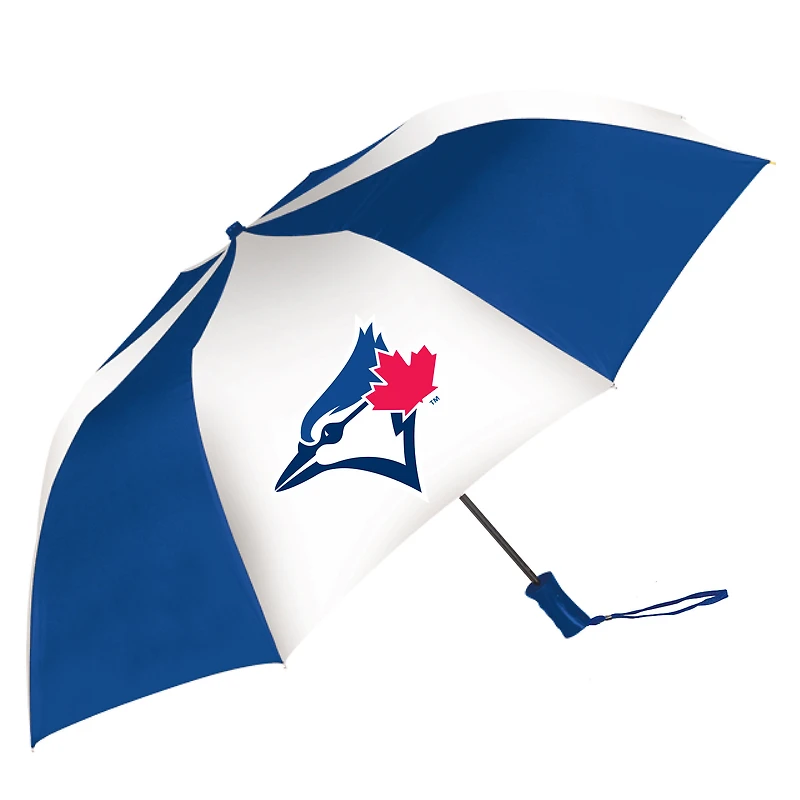Toronto Blue Jays 48" Two-Tone Auto Open Folding Umbrella