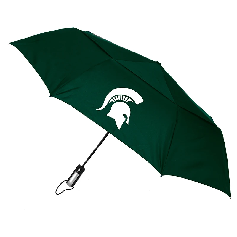 Michigan State Spartans 48" Vented Wind Flow Dynamo Folding Umbrella