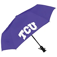 TCU Horned Frogs 42" Flashlight Handle Auto Open Umbrella