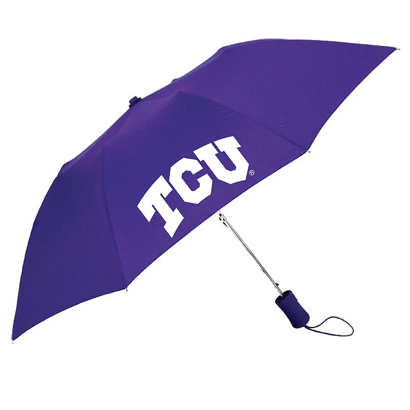 TCU Horned Frogs 42" Victory Sport Auto Open Folding Umbrella
