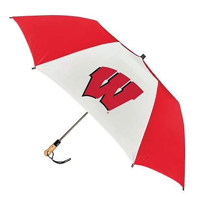 Wisconsin Badgers 58" Big Storm Oversized Auto Open Folding Umbrella