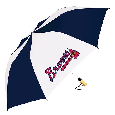 Atlanta Braves 58" Big Storm Oversized Auto Open Folding Umbrella